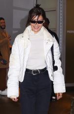 BELLA HADID Leaves Pier 59 Studios in New York 10/22/2018