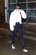 BELLA HADID Leaves Pier 59 Studios in New York 10/22/2018