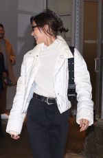BELLA HADID Leaves Pier 59 Studios in New York 10/22/2018