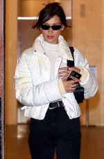 BELLA HADID Leaves Pier 59 Studios in New York 10/22/2018