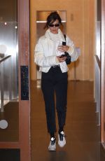 BELLA HADID Leaves Pier 59 Studios in New York 10/22/2018