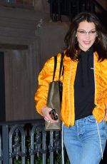 BELLA HADID Night Out in New York 10/08/2018