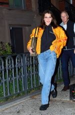 BELLA HADID Night Out in New York 10/08/2018