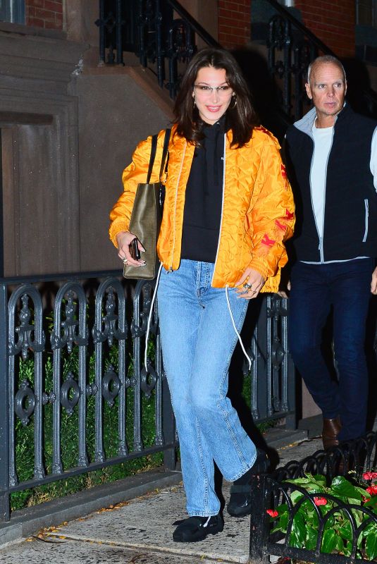 BELLA HADID Night Out in New York 10/08/2018