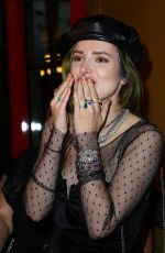 BELLA THORNE Celebrates Her 21st Birthday at Sugar Factory in Las Vegas 10/08/2018