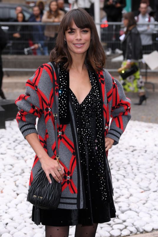BERENICE BEJO Arrives at Miu Miu Fashion Show in Paris 10/02/2018