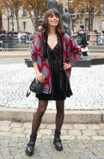 BERENICE BEJO at Miu Miu Fashion Show in Paris 10/02/2018
