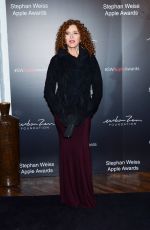 BERNADETTE PETERS at Stephan Weiss Apple Awards in New York 10/24/2018