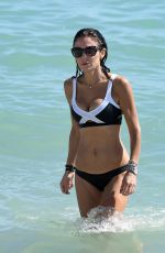 BETHENNY FRANKEL in Bikini at a Beach in Miami 10/20/2018