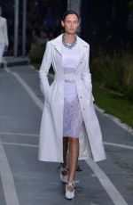 BIANCA BALTI at Off White Eunway Show at Paris Fashion Week 09/27/2018