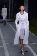 BIANCA BALTI at Off White Eunway Show at Paris Fashion Week 09/27/2018