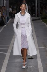 BIANCA BALTI at Off White Eunway Show at Paris Fashion Week 09/27/2018