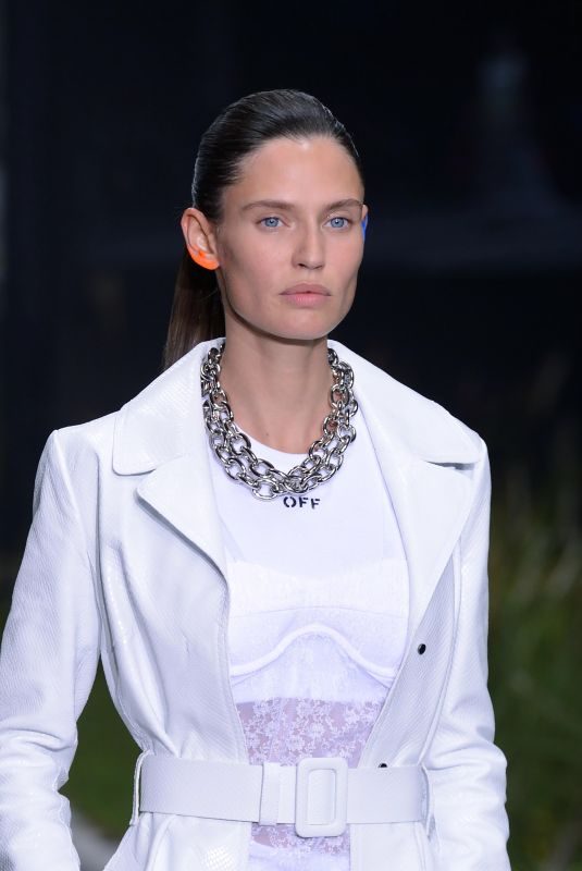 BIANCA BALTI at Off White Runway Show at Paris Fashion Week 09/27/2018