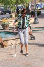 BLANCA BLANCO Out with Her Bunny in Los Angeles 10/28/2018
