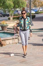 BLANCA BLANCO Out with Her Bunny in Los Angeles 10/28/2018