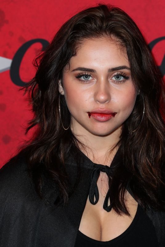 BRENNA D’AMICO at Just Jared Halloween Party in West Hollywood 10/27/2018