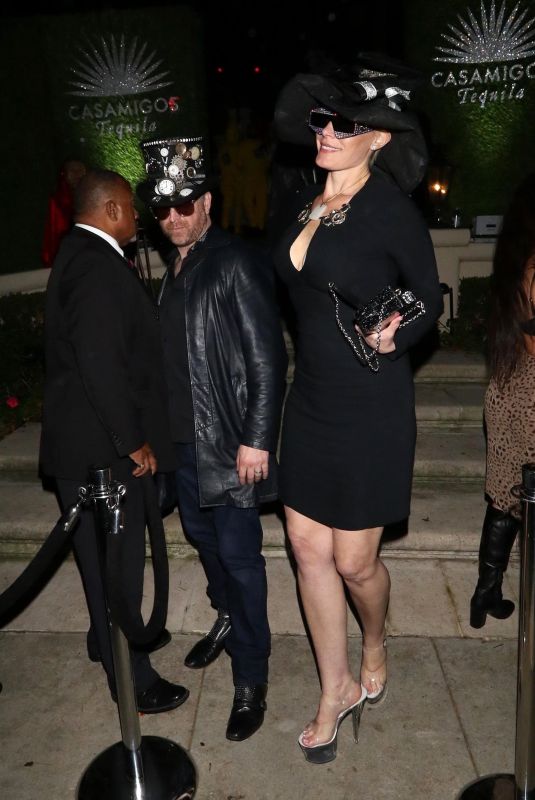 BRIGITTE NIELSEN at Casamigos Halloween Party in Los Angeles 10/26/2018