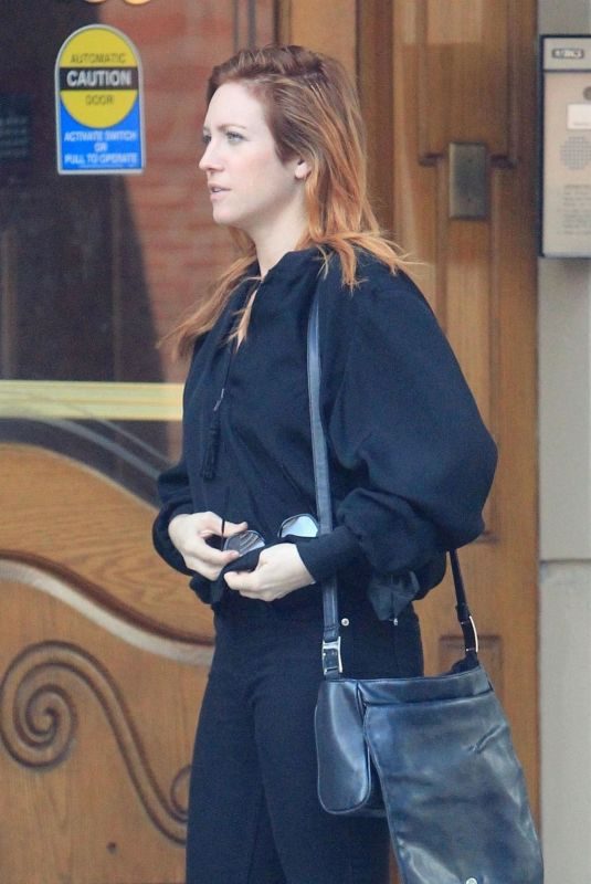BRITTANY SNOW Out and About in Beverly Hills 10/22/2018