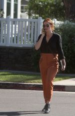 BRITTANY SNOW Out for Lunch in Los Angeles 10/24/2018