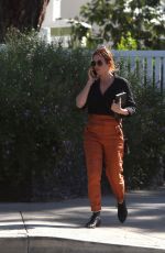 BRITTANY SNOW Out for Lunch in Los Angeles 10/24/2018
