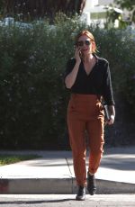 BRITTANY SNOW Out for Lunch in Los Angeles 10/24/2018