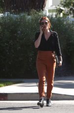 BRITTANY SNOW Out for Lunch in Los Angeles 10/24/2018