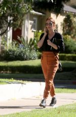 BRITTANY SNOW Out for Lunch in Los Angeles 10/24/2018