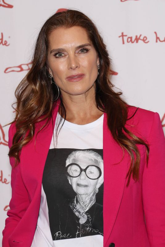 BROOKE SHIELD at Take Home A Nude Art Party and Auction in New York 10/09/2018