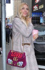 BUSY PHILIPPS Leaves Good Morning America in New York 10/12/2018