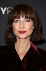 CAITRIONA BALFE at Outlander 2018 Paleyfest at Paley Center for Media in New York 10/05/2018