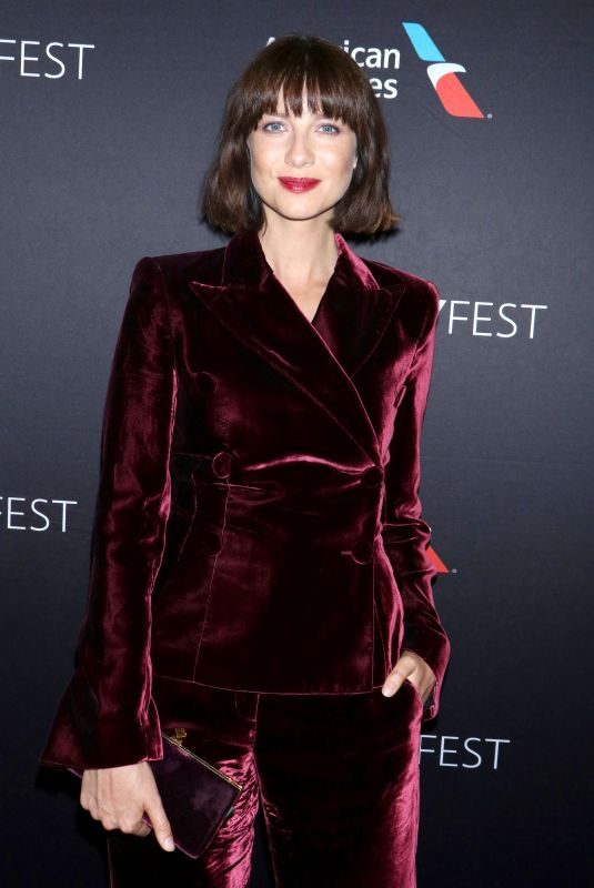 CAITRIONA BALFE at Outlander 2018 Paleyfest at Paley Center for Media in New York 10/05/2018