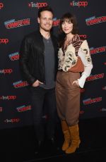 CAITRIONA BALFE at Outlander Panel at New York Comic-con 10/06/2018