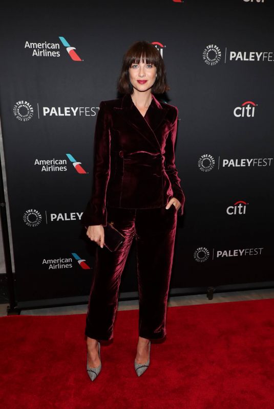 CAITRIONA BALFE at Outlander Panel at Paleyfest in New York 10/05/2018