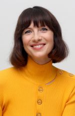 CAITRONA BALFE at Outlander Press Conference in Beverly Hills 10/08/2018