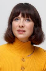 CAITRONA BALFE at Outlander Press Conference in Beverly Hills 10/08/2018