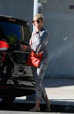 CAMERON DIAZ Leaves a Gym in Beverly Hills 10/19/2018