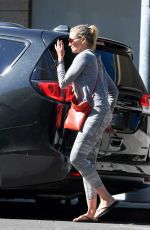 CAMERON DIAZ Leaves a Gym in Beverly Hills 10/19/2018
