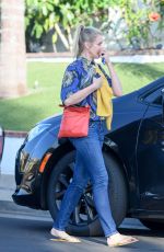 CAMERON DIAZ Leaves a Party in Long Beach 10/06/2018