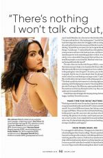 CAMILA MENDES in Shape Magazine, November 2018