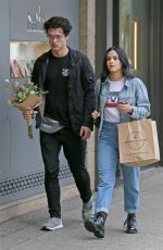 CAMILA MENDES Out Shopping in Vancouver 10/26/2018