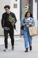 CAMILA MENDES Out Shopping in Vancouver 10/26/2018