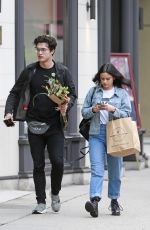 CAMILA MENDES Out Shopping in Vancouver 10/26/2018