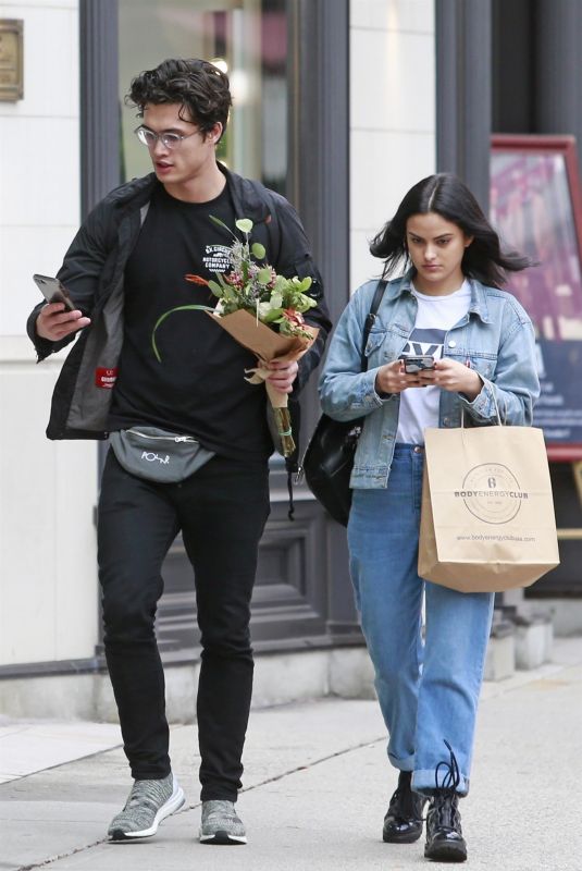 CAMILA MENDES Out Shopping in Vancouver 10/26/2018