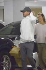 CAMILA MORRONE and Leonardo Dicaprio Out in Century City 10/16/2018