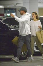 CAMILA MORRONE and Leonardo Dicaprio Out in Century City 10/16/2018