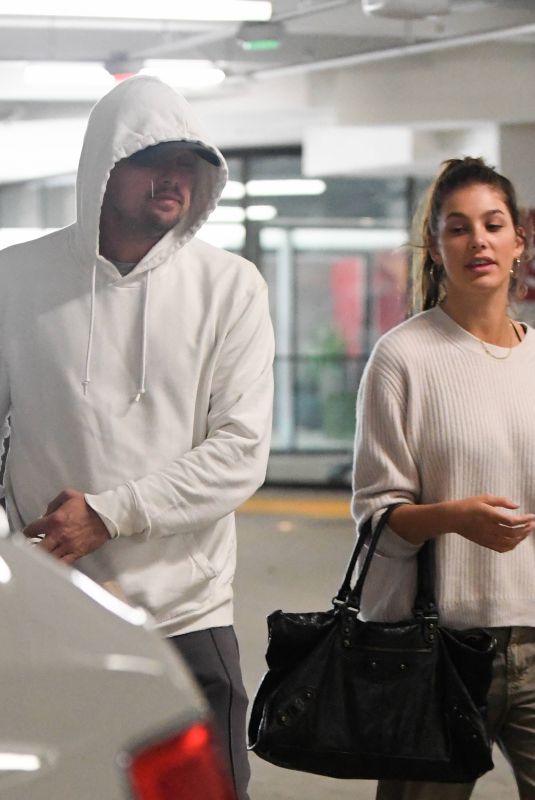 CAMILA MORRONE and Leonardo Dicaprio Out in Century City 10/16/2018