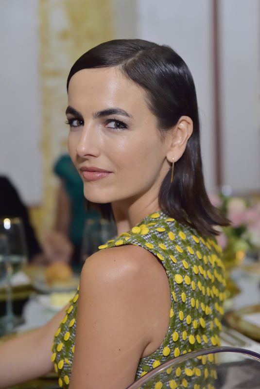 CAMILLA BELLE at Getty + C Magazine Dinner in Pacific Palisades 10/11/2018