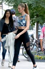 CANDICE SWANEPOEL Heading to a Gym in New York 10/09/2018
