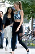 CANDICE SWANEPOEL Heading to a Gym in New York 10/09/2018