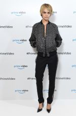 CARA DELEVINGNE at Carnival Row for Prime Video Presents in London 10/02/2018
